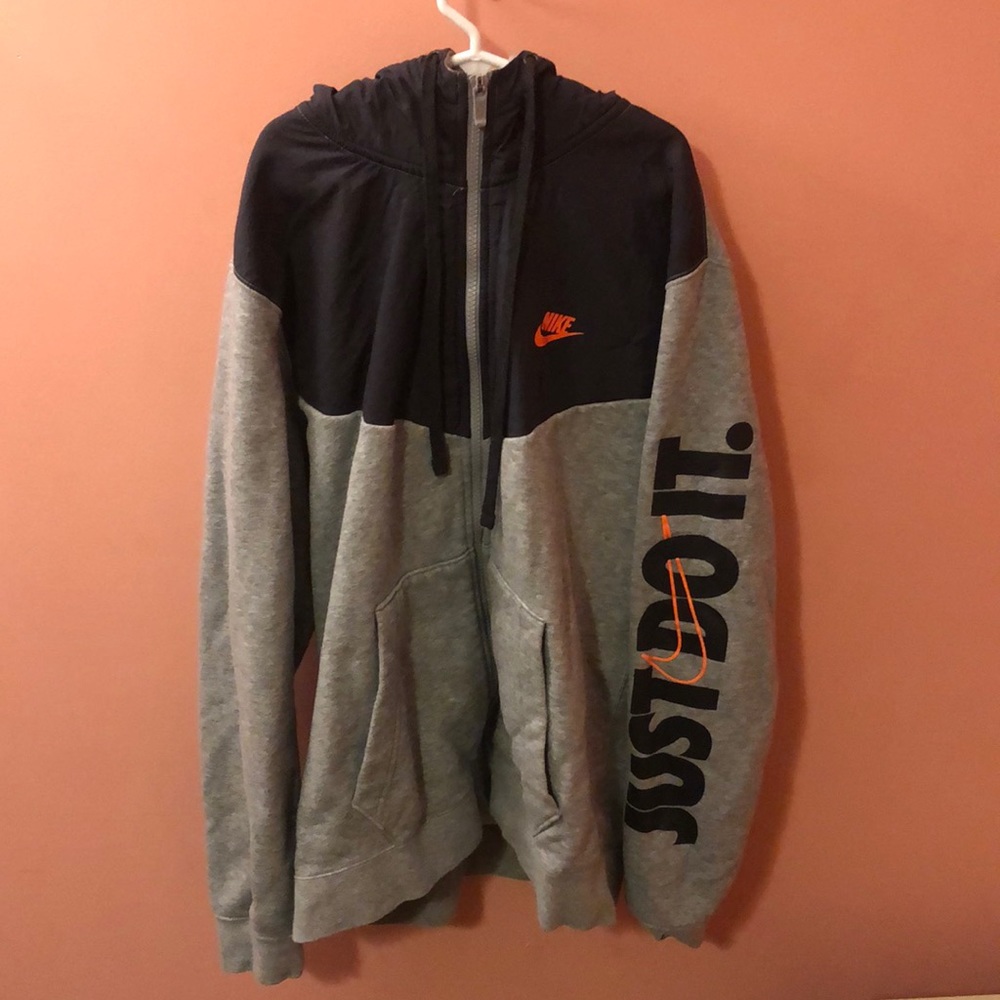 Medium Gray Nike Jacket